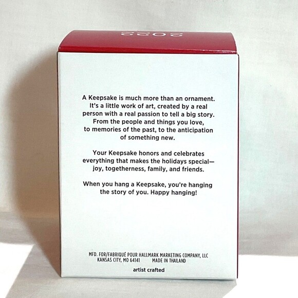 Turning Red Panda Ornament 2022 Hallmark Keepsake Disney Pixar Mei Lin New - Picture 4 of 6